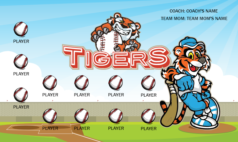 Tiger Softball Banner-softball-team-picture-banners-picture