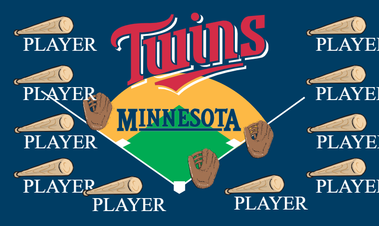 Twins 2 Baseball Banner-softball-banner-gallery-picture