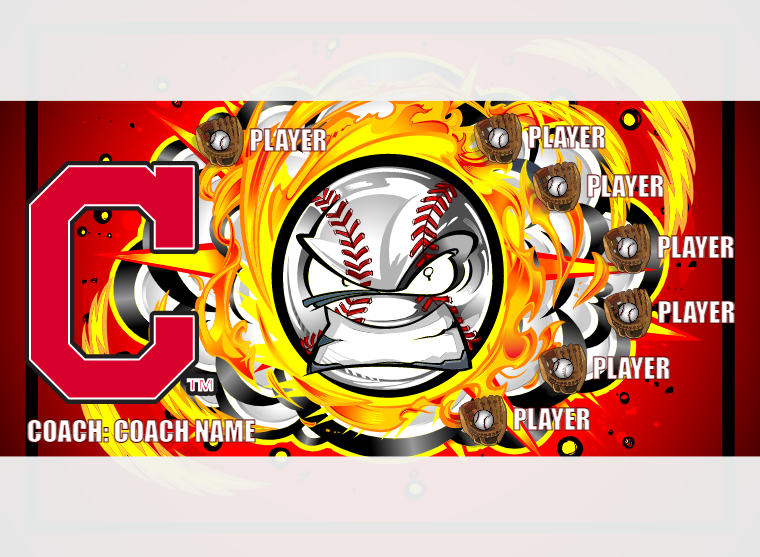 Cleveland Indians Baseball Banner-make-a-baseball-banner-images