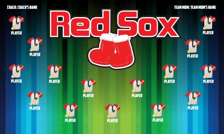 Red Sox 1 Softball Banner-diy-softball-banners-images