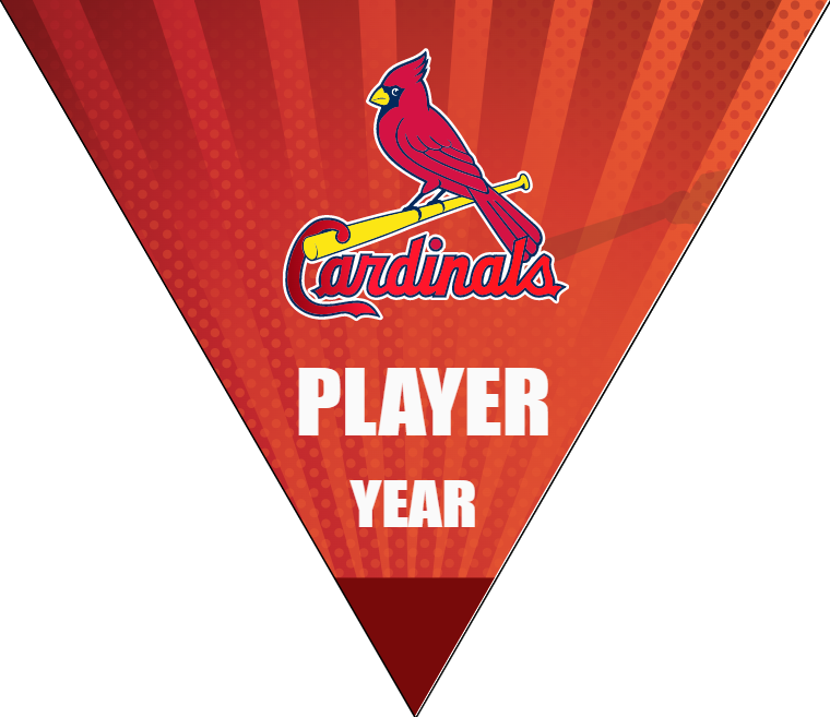 Cardinals 5 Baseball Banner-modern-baseball-banner-images