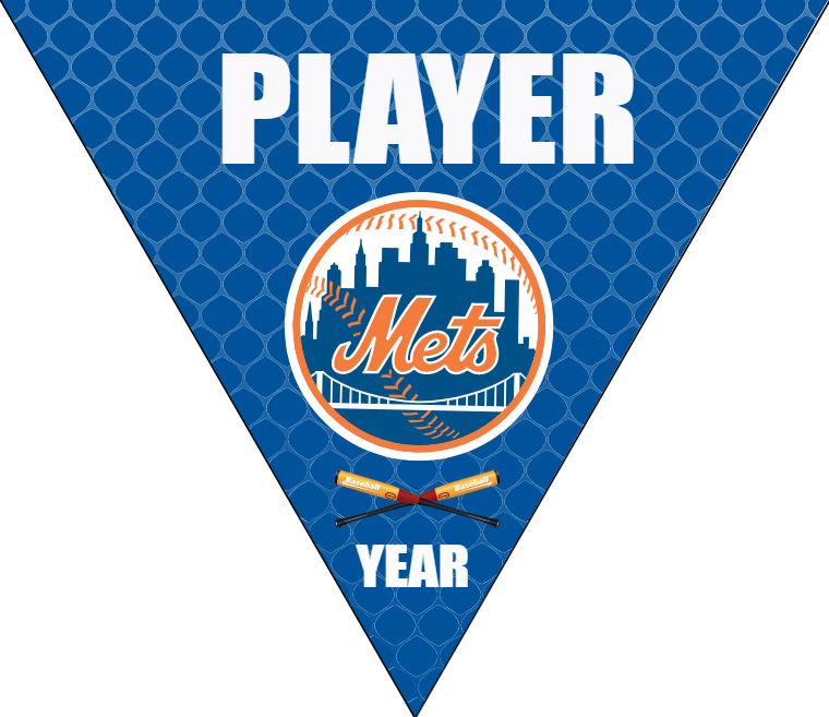 Mets 2 Baseball Banner-baseball-banners-custom-images
