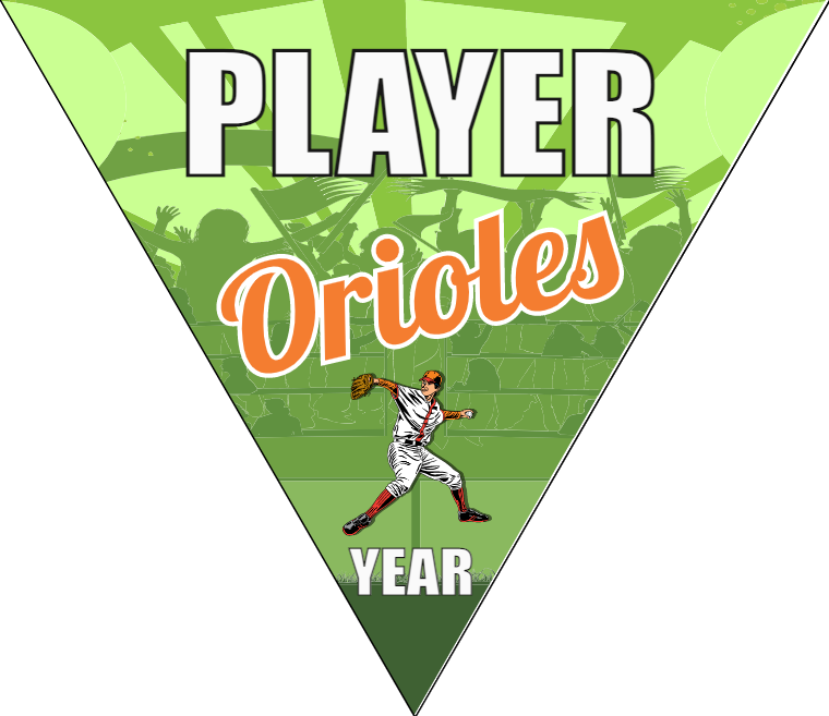 Orioles 4 Baseball Banner-baseball-banner-size-images