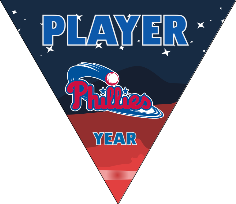 Philadelphia Phillies 2 Baseball Banner-baseball-banner-samples-images
