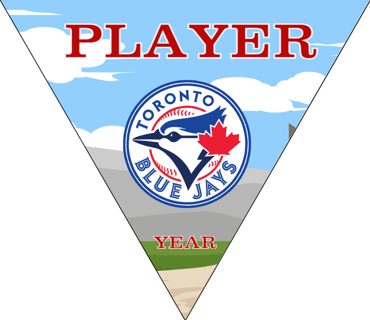 Toronto Blue Jays Baseball Banner-baseball-banners-with-pictures-images