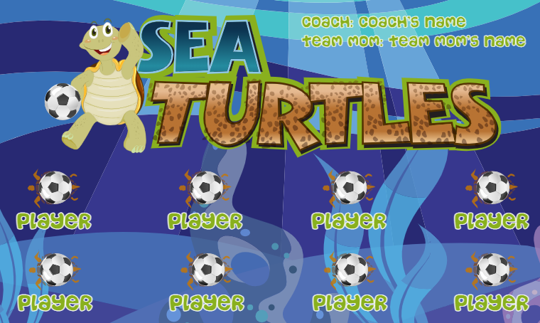 Turtles Sea Soccer Banner-soccer-banners-ayso-picture