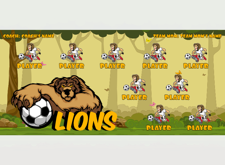 Lions 3 Soccer Banner-soccer-banners-temecula-ca-picture