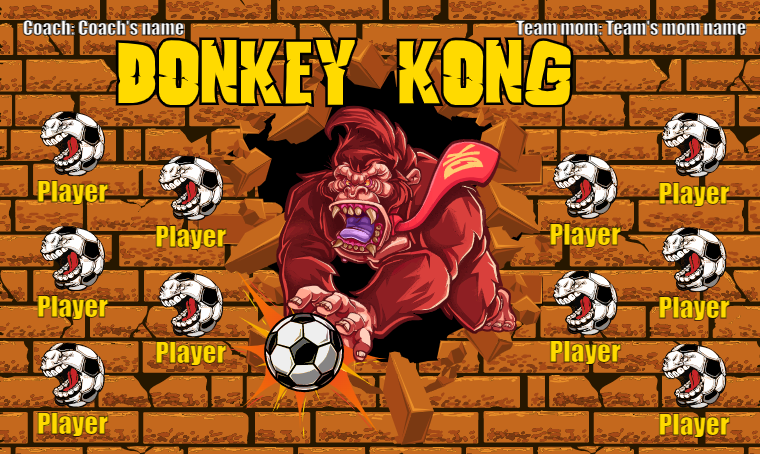 Donkey Kong Soccer Banner-youth-soccer-banners-picture
