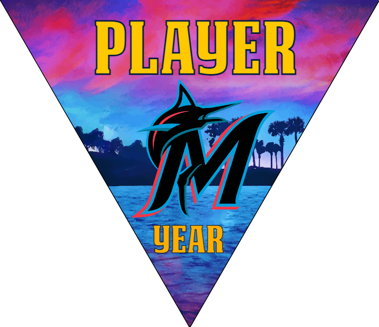 Miami Marlins 1 Baseball Banner